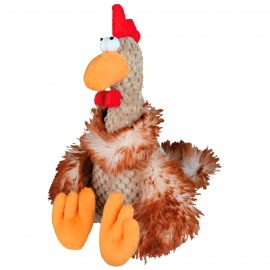 TRIXIE GALO EM PELUCIA C/ SOM - 22 CM