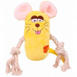 TRIXIE ANIMAIS SORT. EM PELUCHE COM CORDA 13 CM (unid.)