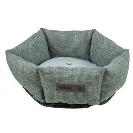 CAMA REDONDA "VIVIANA" AZUL (ESPECIAL S. VALENTIM)