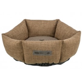 CAMA REDONDA "VIVIANA" CASTANHA  (ESPECIAL S. VALENTIM)
