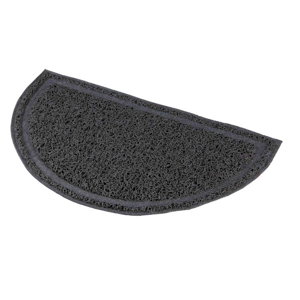 TRIXIE TAPETE SEMI CIRCULAR EM PVC P/WC DE GATOS 41 X 25 CM
