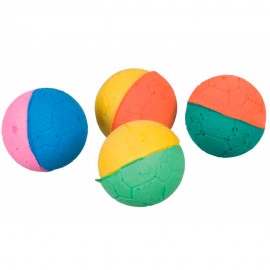 TRIXIE BOLAS EM BORRACHA MACIA 4.3CM