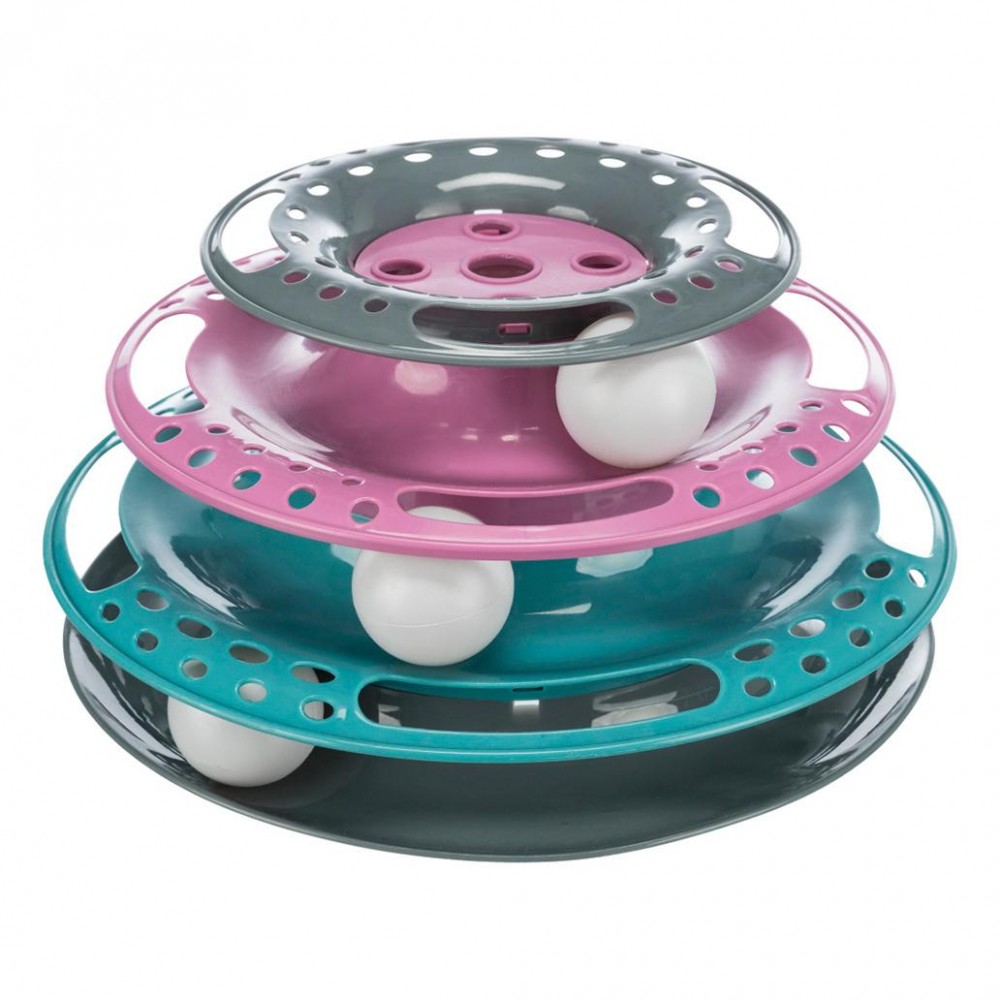 TRIXIE CIRCULO CATCH THE BALLS EM PLASTICO - 25 CM