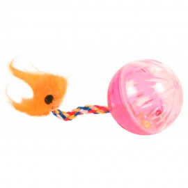 TRIXIE BOLAS CHOCALHO PLASTICO C/CAUDA E GUIZO