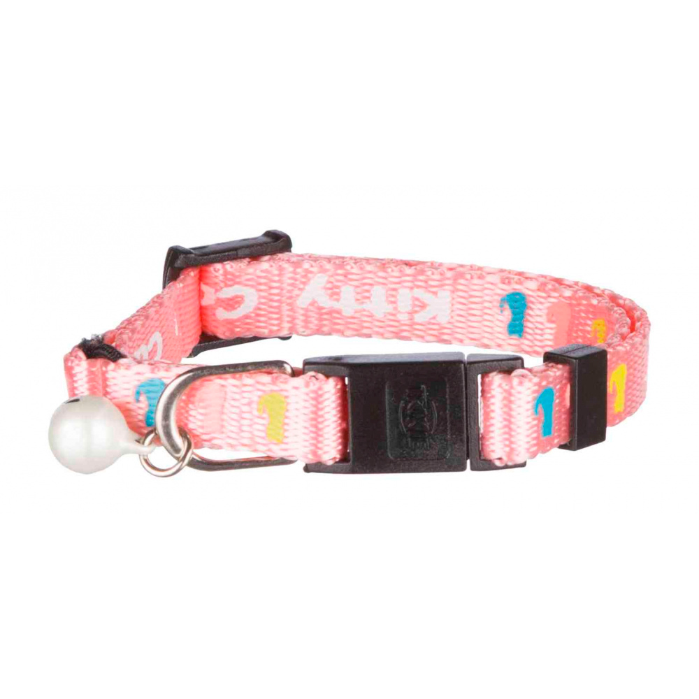 TRIXIE COLEIRA KITTY EM NYLON P/GATINHOS