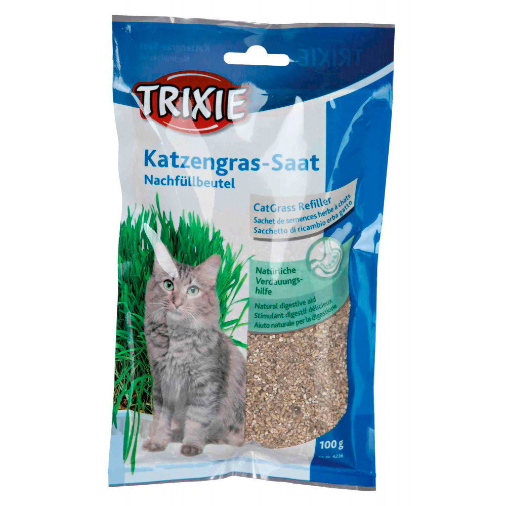 TRIXIE ERVA GATEIRA RECARGA - 100 GR