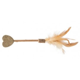 MATATABI - LOLLI COM CORAÇÃO DE CATNIP E PENAS (ESPECIAL S. VALENTIM)
