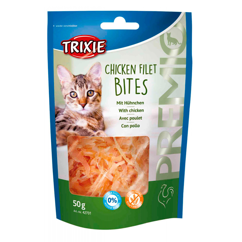 TRIXIE BITS CHICKEN FILETS - 50 GR