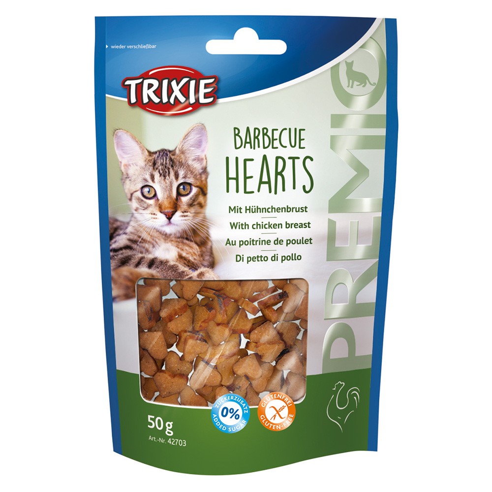 TRIXIE BARBECUE HEARTS - 50 GR