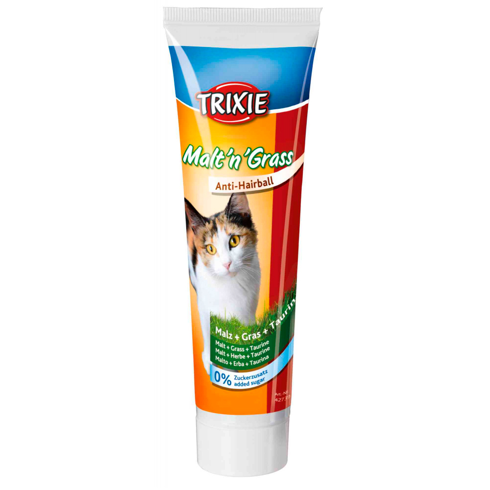 TRIXIE PASTA MALTE N GRASS P/GATOS - 100 GR