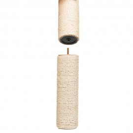 POSTE SUPLENTE PARA ARRANHADOR (SISAL BEGE) 9x30 CM
