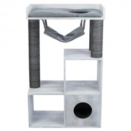 ARRANHADOR COLUNA EM MDF/JUTA COM BRINQUEDO