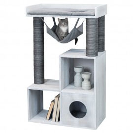 ARRANHADOR COLUNA EM MDF/JUTA COM BRINQUEDO