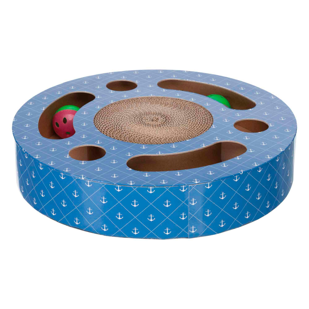 TAMBOR DE ARRANHAR COM BRINQUEDOS