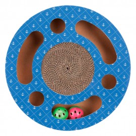 TAMBOR DE ARRANHAR COM BRINQUEDOS