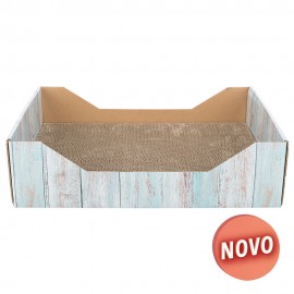 CAMA DE ARRANHAR EM CARTÃO COM CATNIP