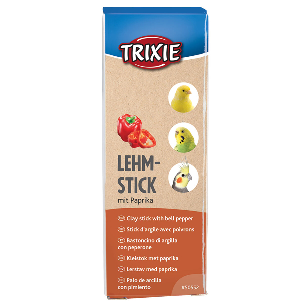 TRIXIE STICKS DE ARGILA C/PIMENTAO 250 GR - 2 UNID.
