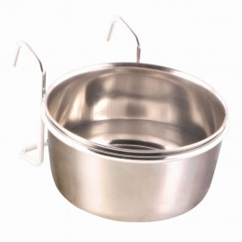TRIXIE COMEDOURO INOX P/AVES 0,9 LT