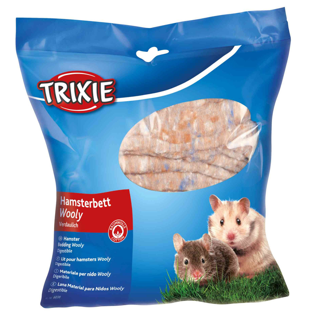 TRIXIE BIO FIBRAS P/HAMSTERS E ROEDORES - 100 GR