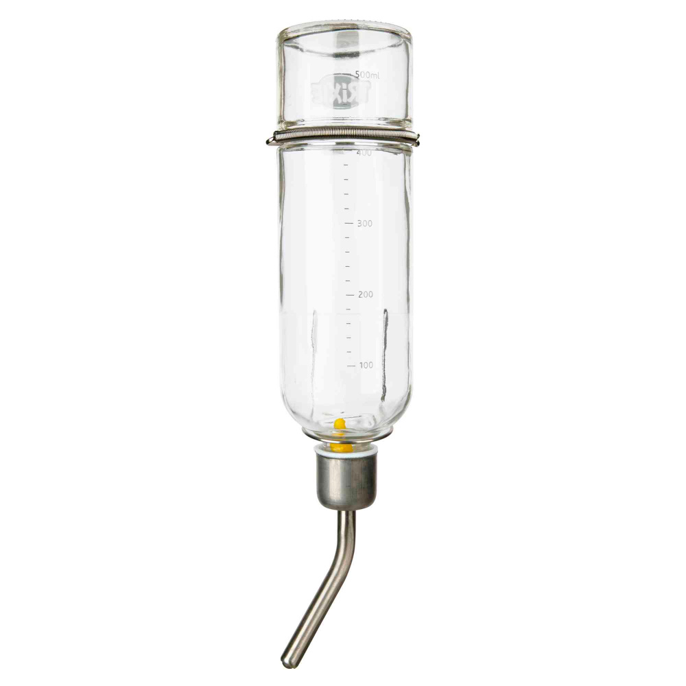 BEBEDOURO DE ESFERA EM VIDRO PARA COELHOS - 500ML