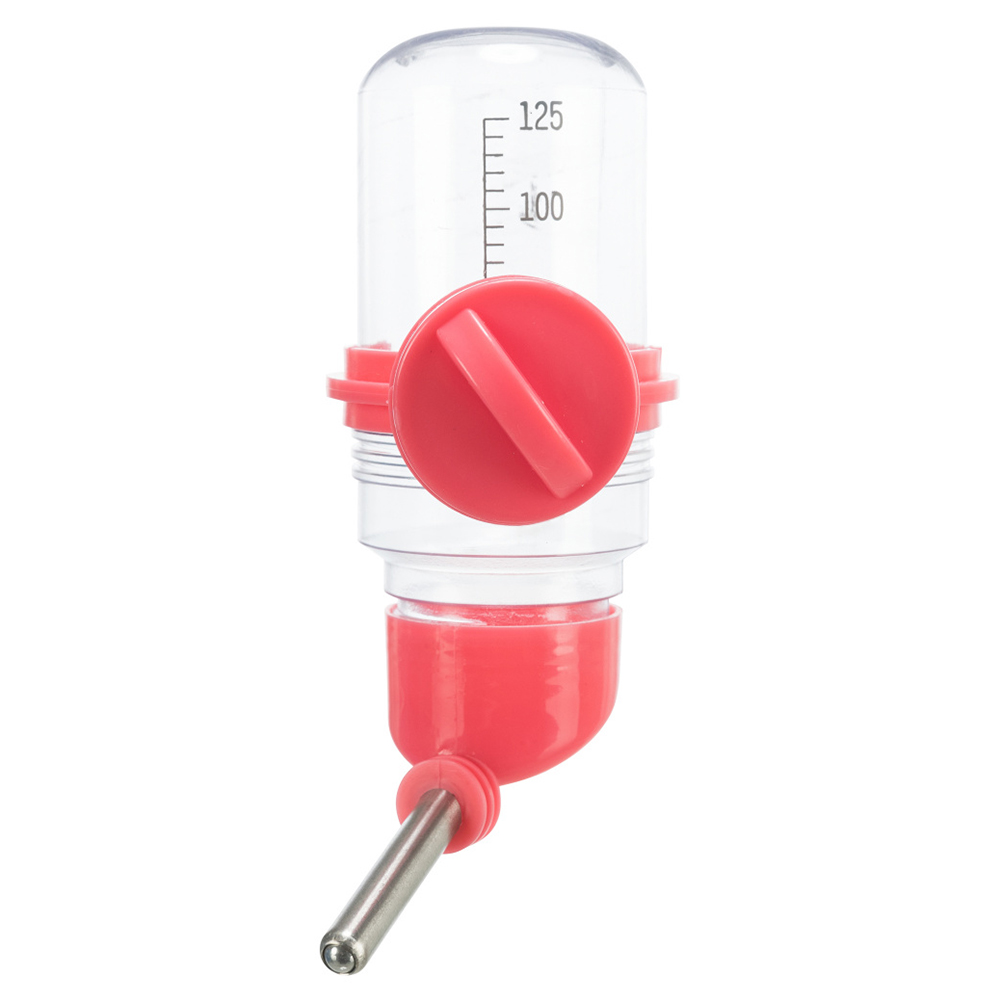 BEBEDOURO DE PLÁSTICO TRANSPARENTE COM SUPORTE DE ROSCA - 125ML