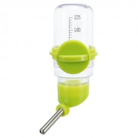 BEBEDOURO DE PLÁSTICO TRANSPARENTE COM SUPORTE DE ROSCA - 125ML