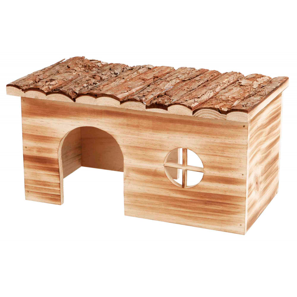 CASA GRETE EM MADEIRA FLAMEJADA (45X24X28)