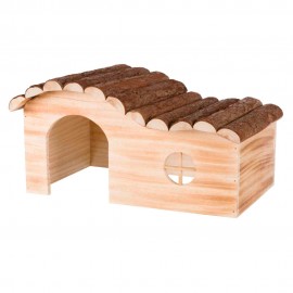 CASA HANNA EM MADEIRA NATURAL (41X21X23)