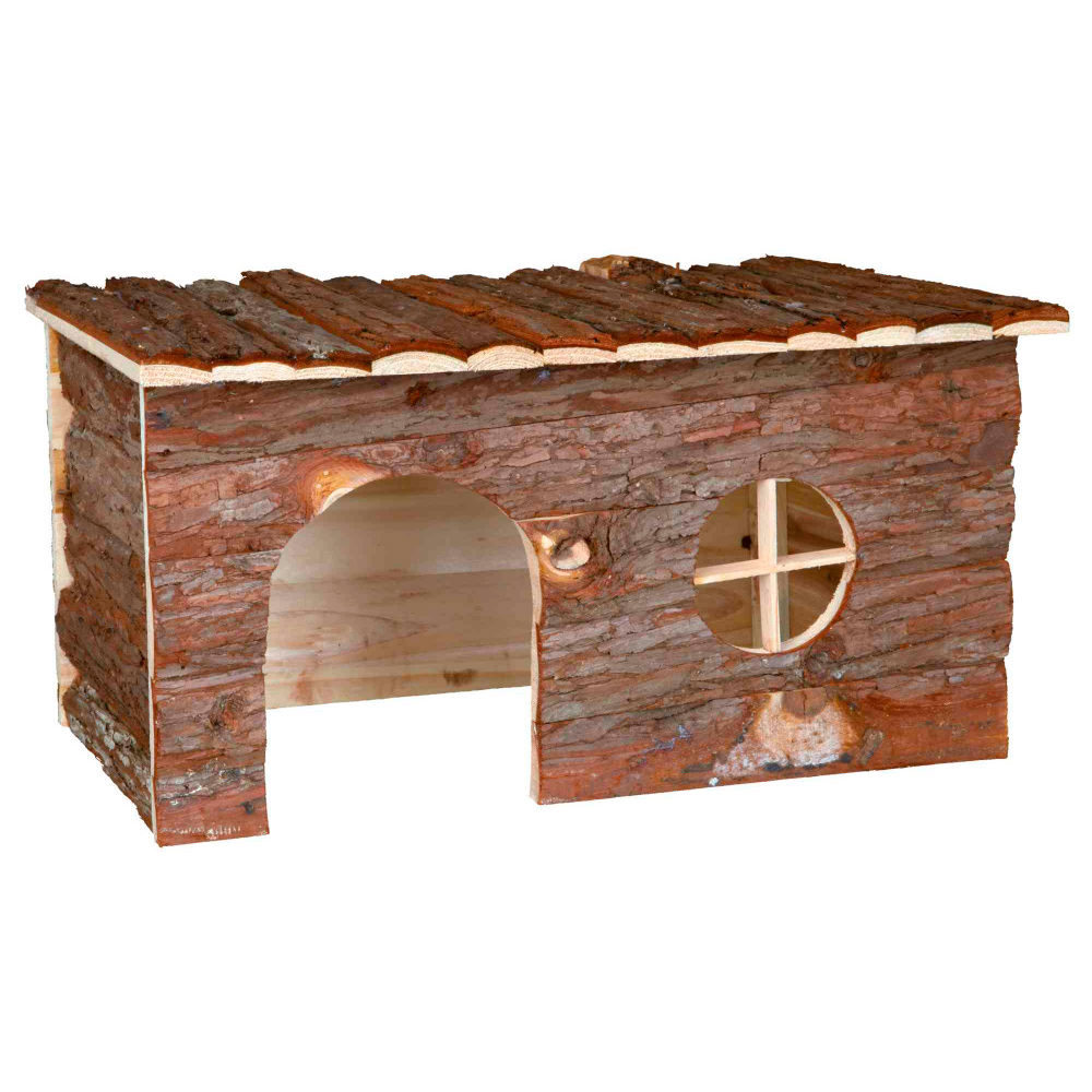 CASA JERRICK EM MADEIRA NATURAL (40X20X23CM)