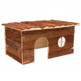 CASA JERRICK EM MADEIRA NATURAL (50X25X33CM)