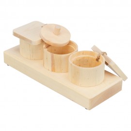SNACK CUPS - EM MADEIRA PARA ROEDORES