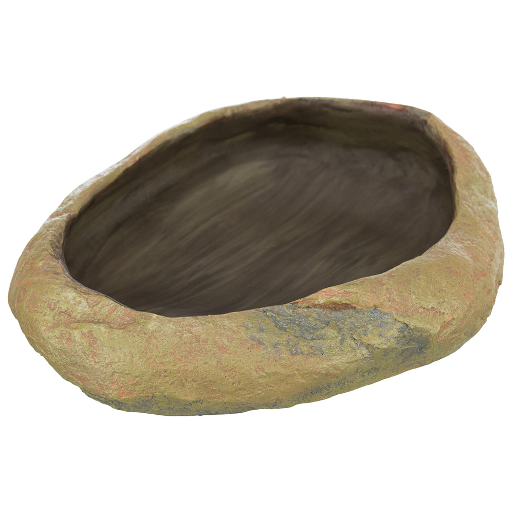 COMEDOURO / BEBEDOURO "PEDRA" 19X5X16