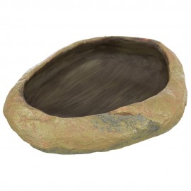 COMEDOURO / BEBEDOURO "PEDRA" 19X5X16