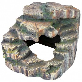 DECORAÇÃO PARA TERRÁRIO - ESCARPA COM GRUTA TUNDRA 19X 17X17