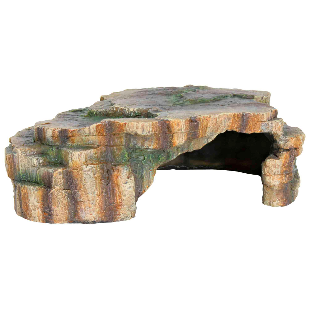 DECORAÇÃO PARA TERRÁRIO - GRUTA PARA RÉPTEIS 24X8X17
