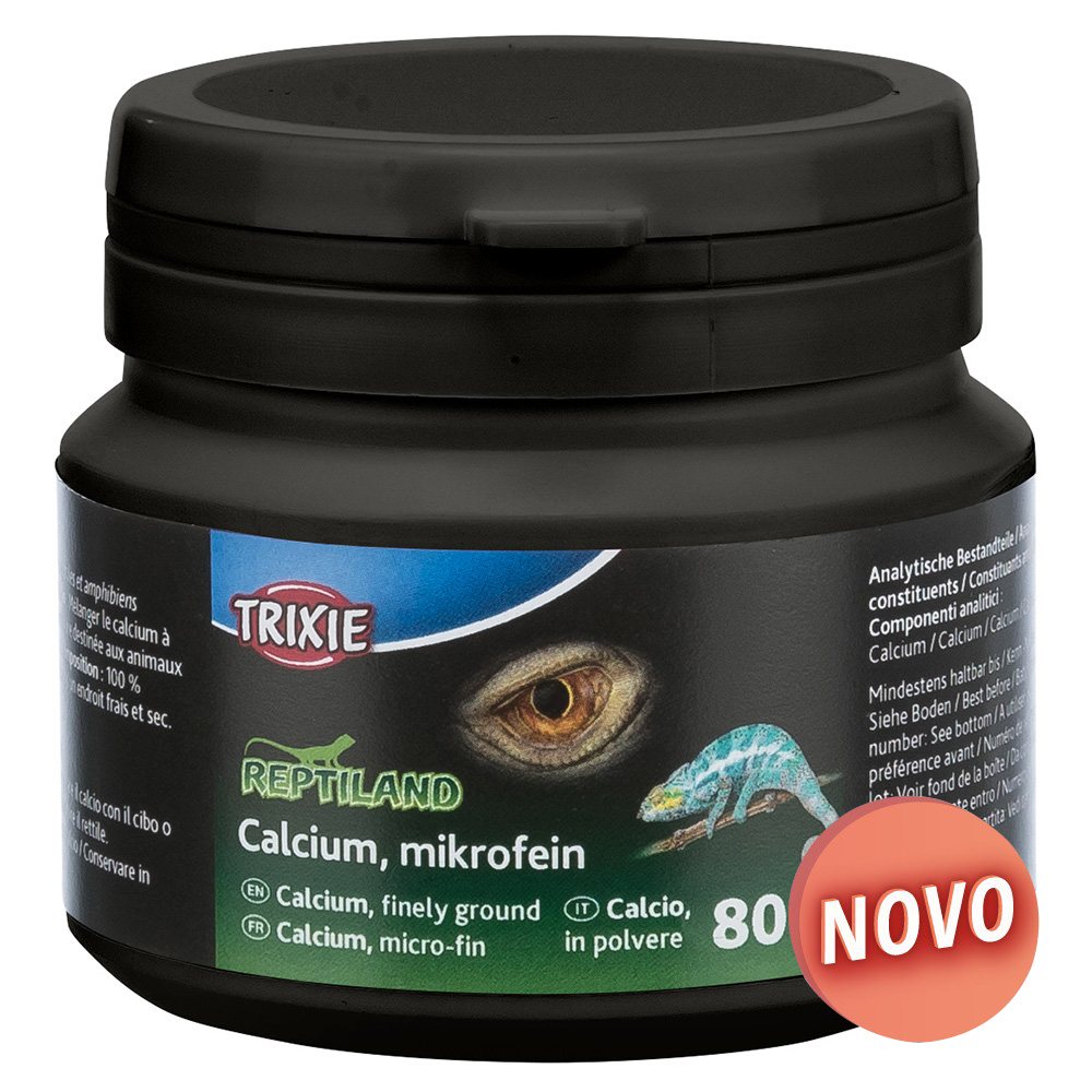 REPTILAND CÁLCIO MICRO GRANULADO PARA RÉPTEIS