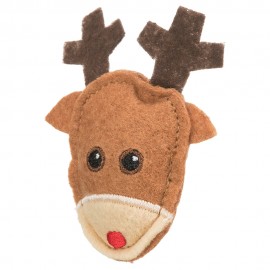 FIGURAS DE NATAL (RENA E GINGERBREAD) COM CATNIP