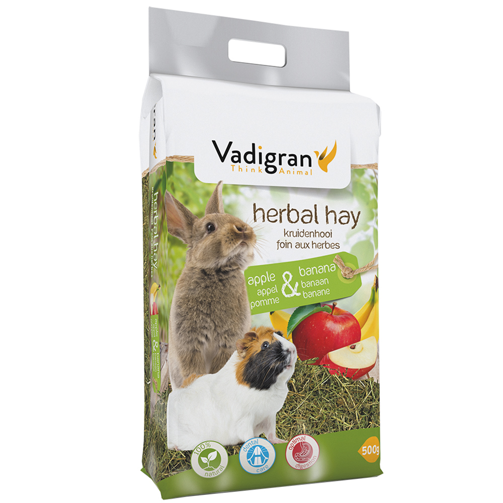 VADIBED - FENO NATURAL "MULTI FRUITS" PARA ROEDORES - 500GR