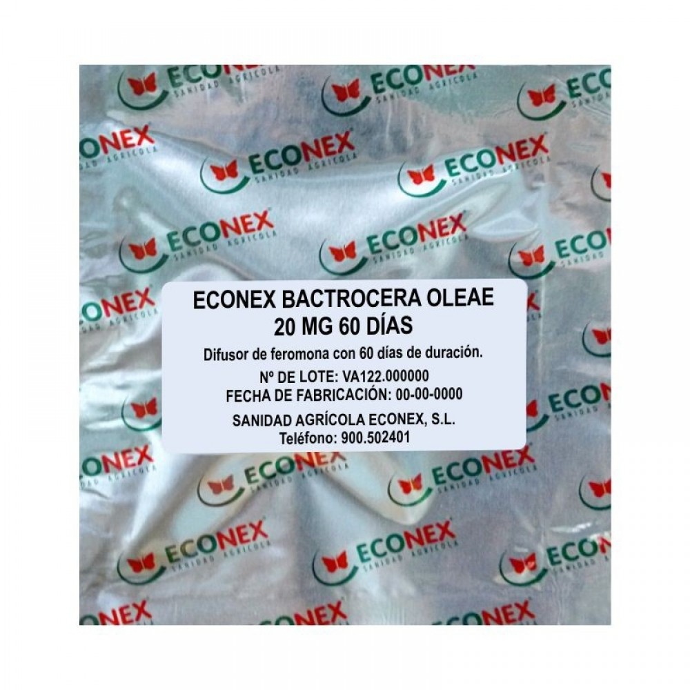 ECONEX FEROMONA BACTROCERA OLEAE 20MG - 60 DIAS