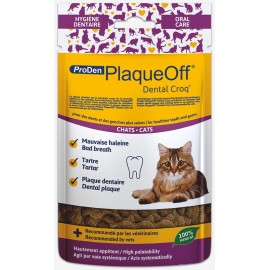 PLAQUE OFF DENTAL CROQ GATOS - 60 GR
