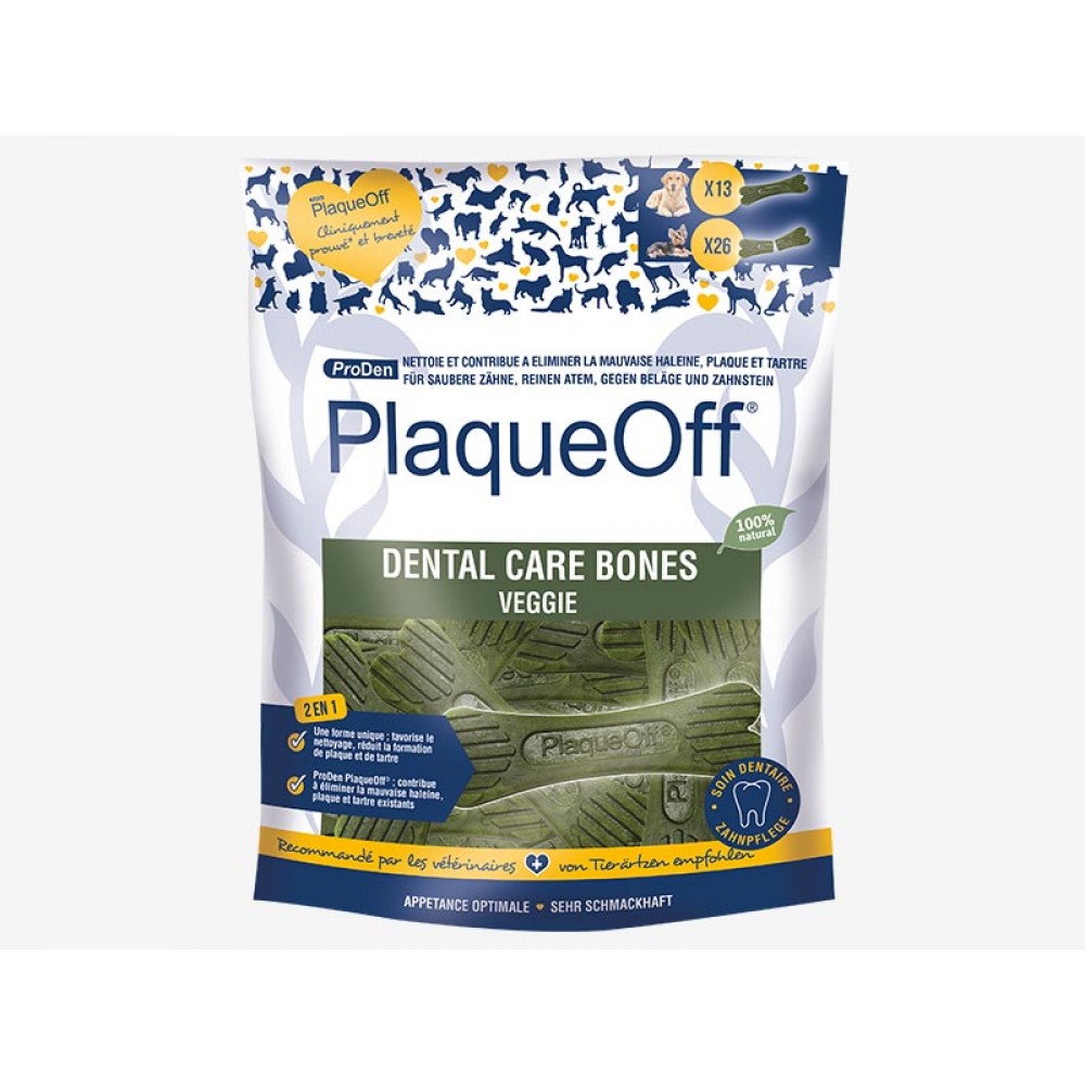 PLAQUE OFF DENTAL CARE BONES CÃES -485 GR