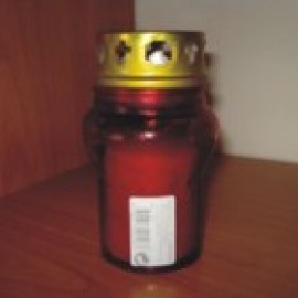 VELA CULTO EXTERNO B1 VERMELHO AMARELO