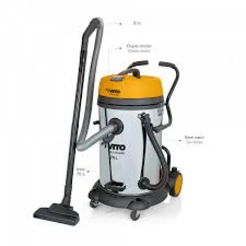 VITO ASPIRADOR INDUSTRIAL DE SÓLIDOS E LÍQUIDOS 1200 W - 40 L<br><br><br>