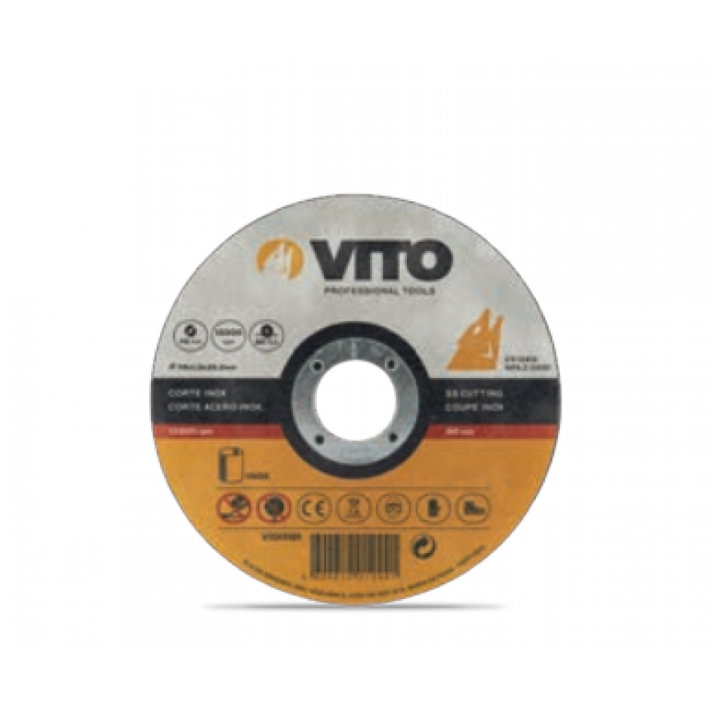 VITO DISCO CORTE INOX 115 MM