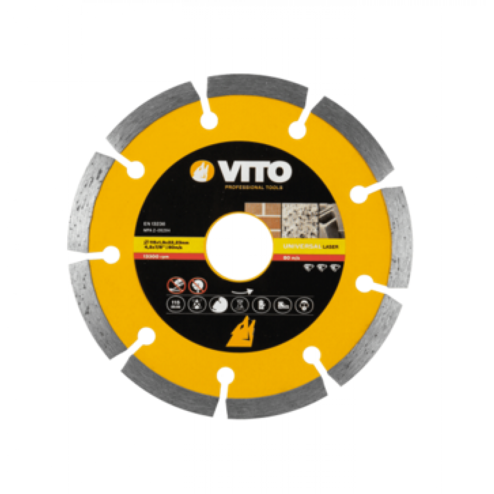 VITO DISCO DIAMANTE LASER 115 MM