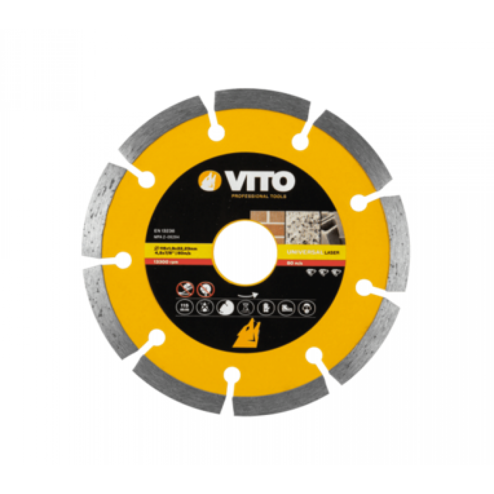 VITO DISCO DIAMANTE LASER 230 MM