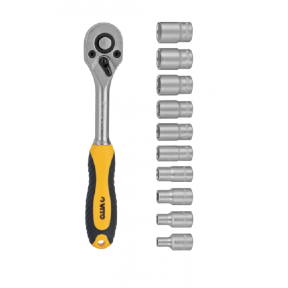 VITO JOGO DE 11 CHAVES COM ROQUETE 1/4"