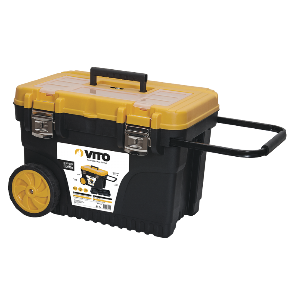 VITO MALA PARA FERRAMENTAS TIPO TROLEI 25"<br>