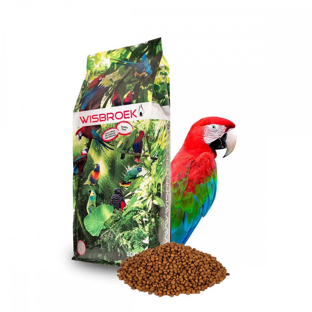 WISBROEK PAPAGAIOS FRUIT BLEND DAILY LARGE  - 10 KG