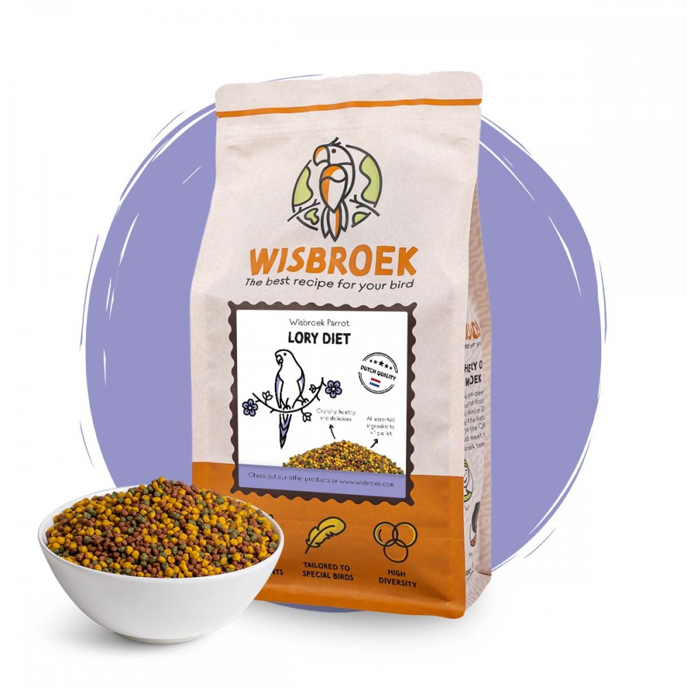WISBROEK LORY DIET  - 1KG